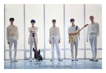 Onewe 3rd Demo Album Studio We : Recording 3 Official Poster - Photo Concept 2