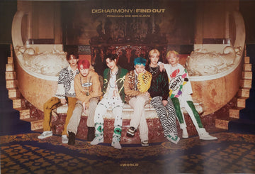 P1Harmony 3rd Mini Album Disharmony: Find Out Official Poster - Photo Concept +World