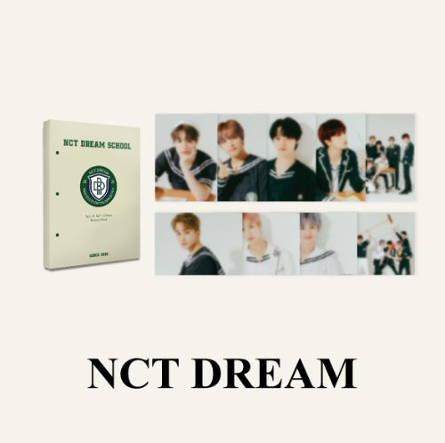 NCT DREAM 2021 Back to School Kit - Hard Cover Postcard Book