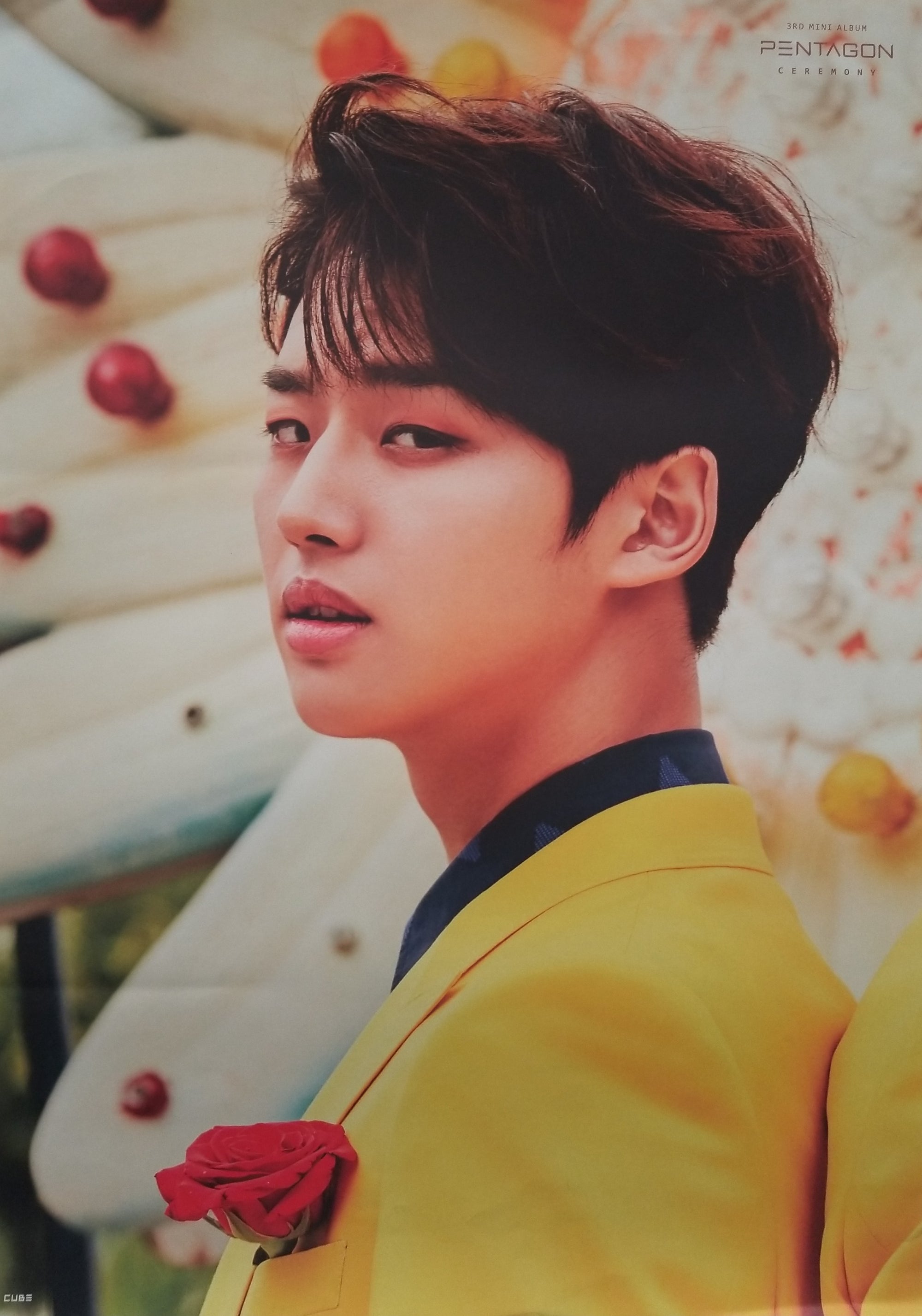 PENTAGON 3rd Mini Album CEREMONY Official Poster - Photo Concept HongSuk