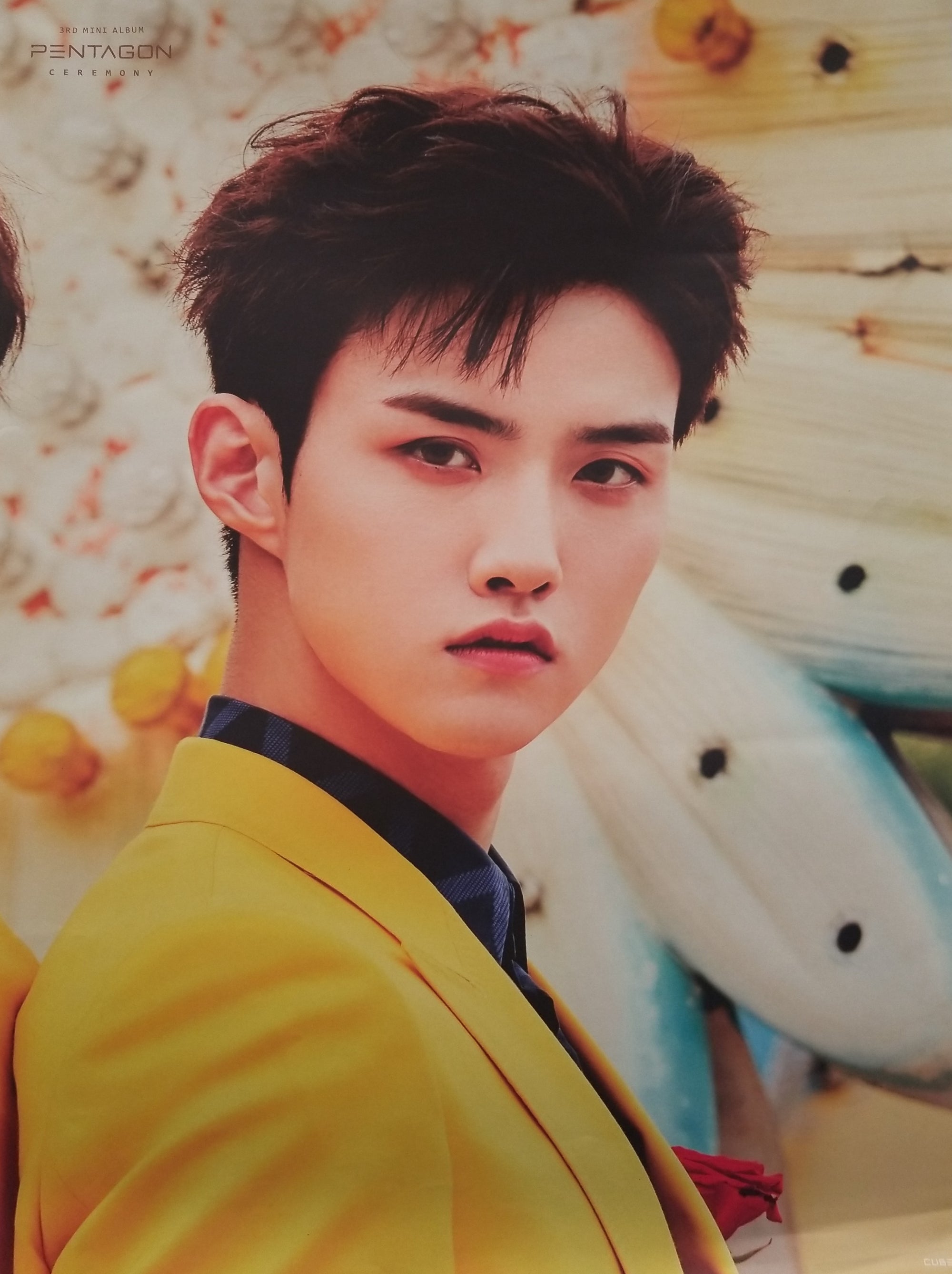 PENTAGON 3rd Mini Album CEREMONY Official Poster - Photo Concept Yeo One