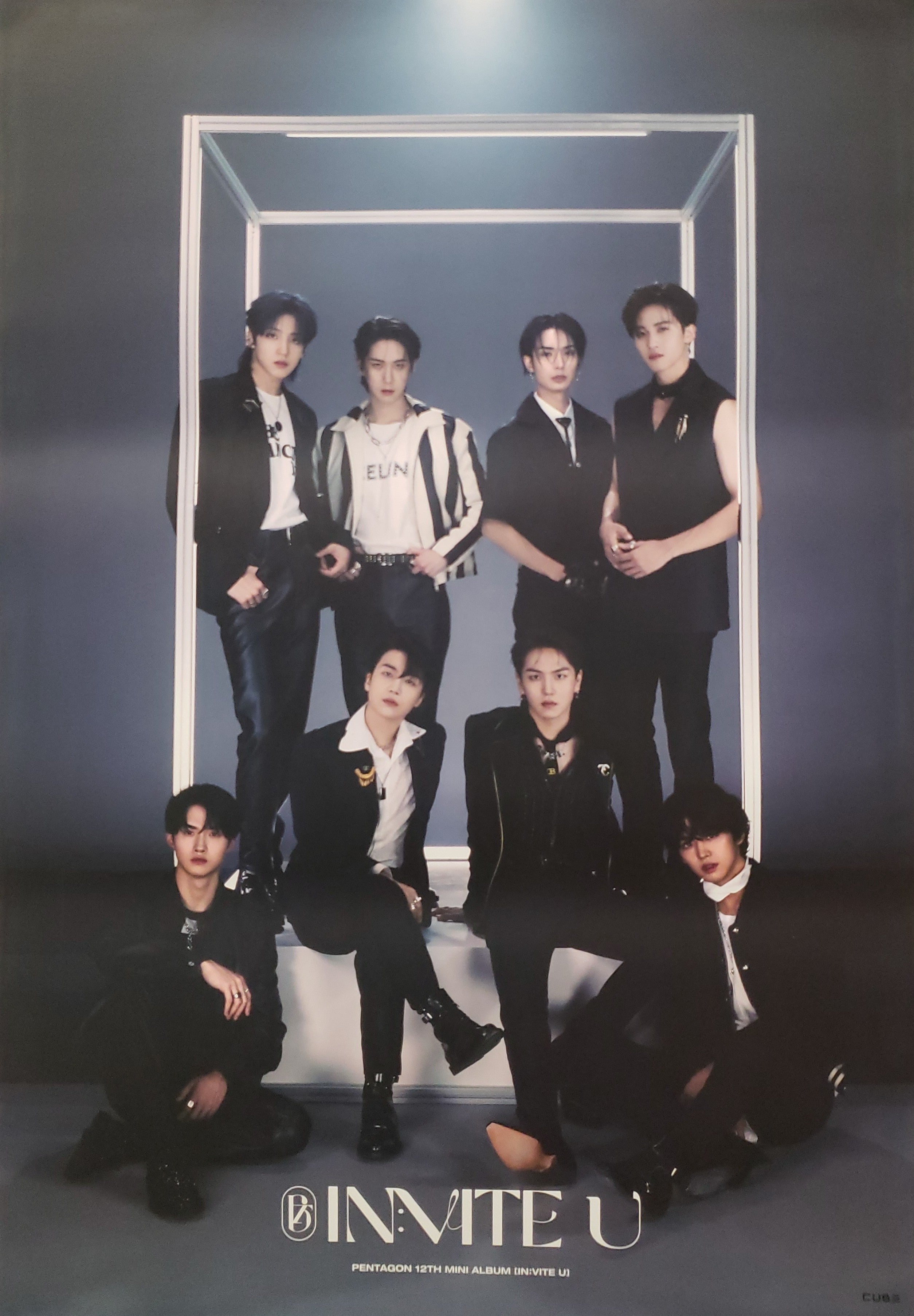 【新品未開封・まとめ売り】PENTAGON / IN:VITE U（10枚） Pentagon 12th Mini Album - In:Vite U Official Poster - Photo