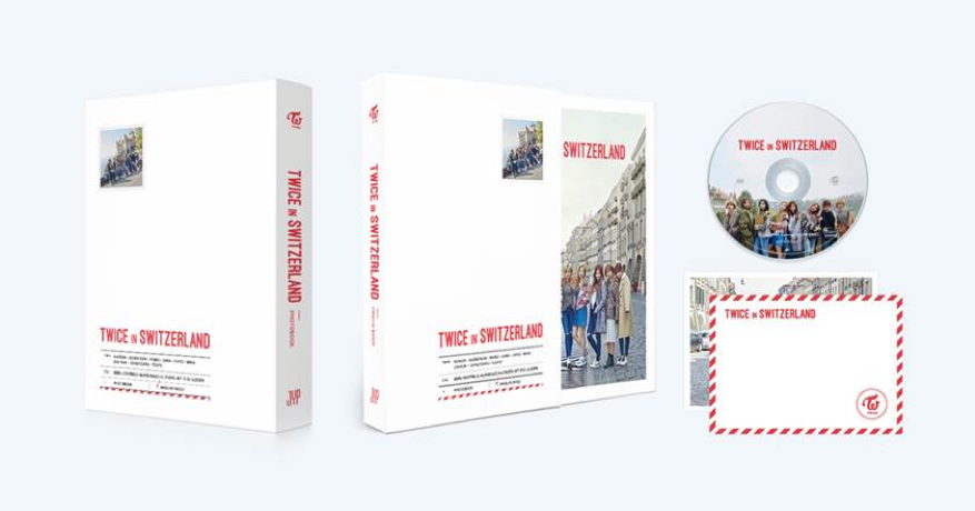 Twice - Twice TV5 : Twice In Switzerland Photobook