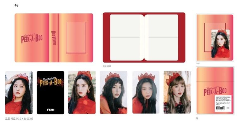 Red Velvet &#39;Perfect Velvet&#39; Photo Card Collection Book