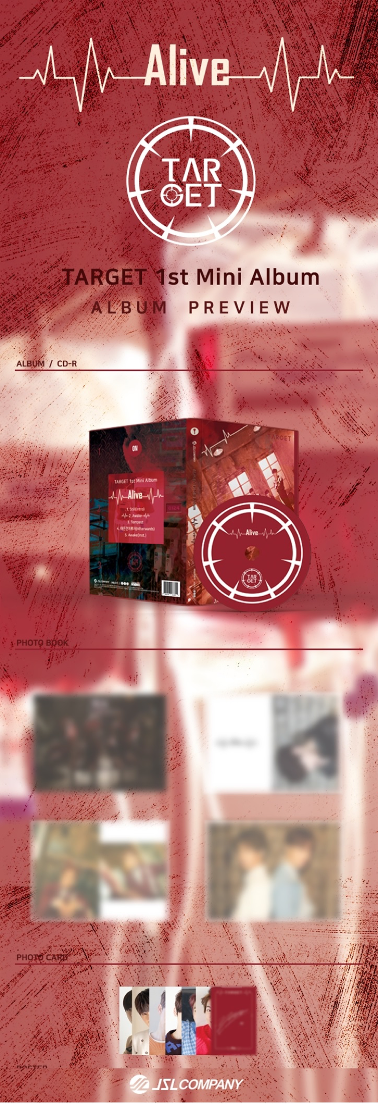 Target Cd Target Mini Album - Alive – Choice Music LA