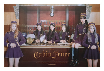 Purple Kiss 5th Mini Album Cabin Fever Official Poster - Photo Concept 1