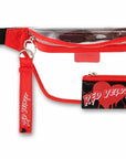 Red Velvet "Bad Boy" SM Official  Fanny Pack with Card Wallet & Keychain
