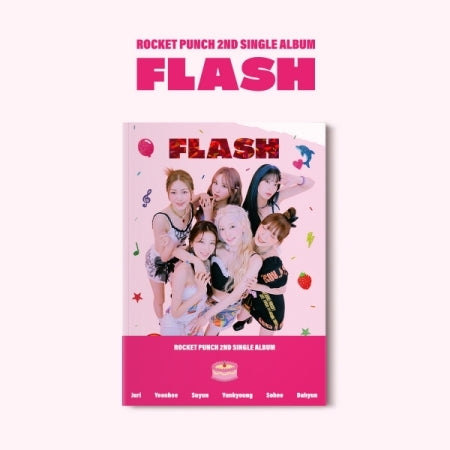 Rocket Punch 2nd Single Album - Flash