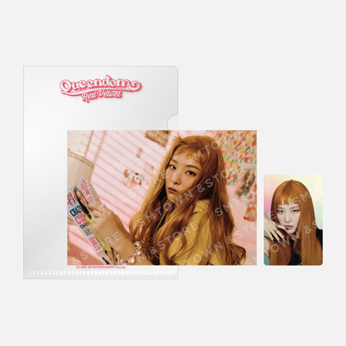 Red Velvet - Queendom Postcard + Hologram Photocard Set