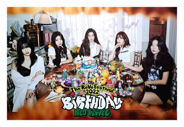 Red Velvet Mini Album The ReVe Festival 2022 - Birthday (Cake Ver.) Official Poster - Photo Concept 2