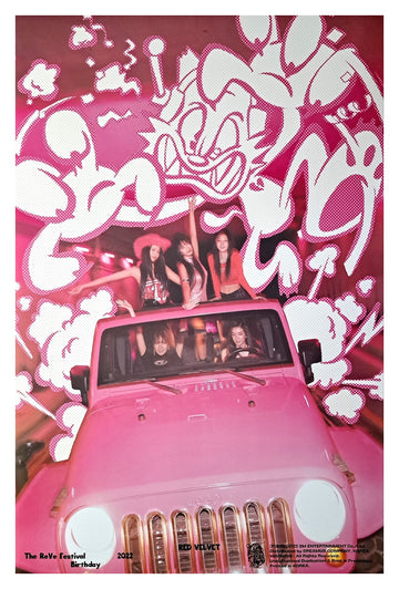 Red Velvet Mini Album The ReVe Festival 2022 - Birthday (Digipack Ver.) Official Poster - Photo Concept 1
