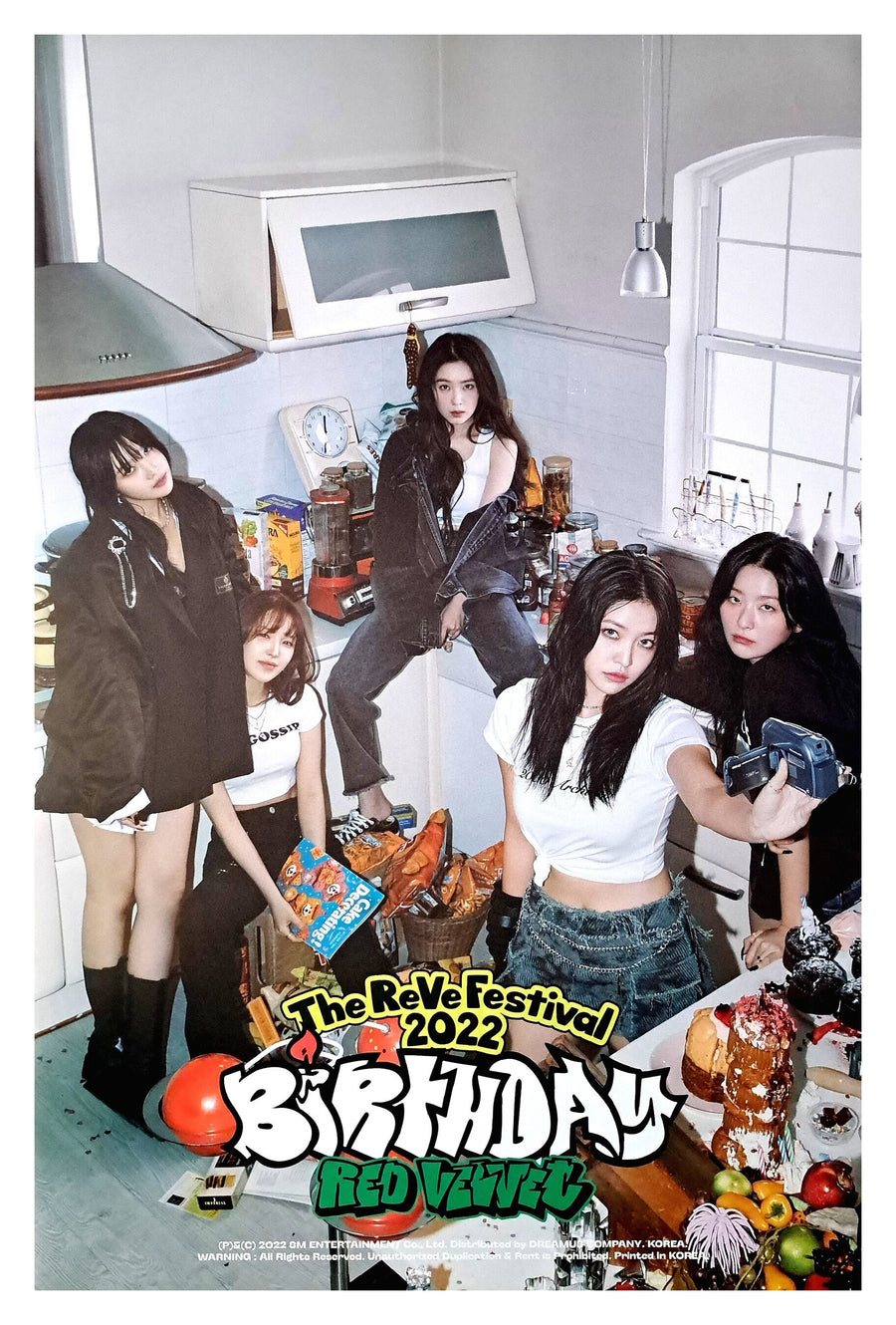 Red Velvet Mini Album The ReVe Festival 2022 - Birthday (Digipack Ver.) Official Poster - Photo Concept 2