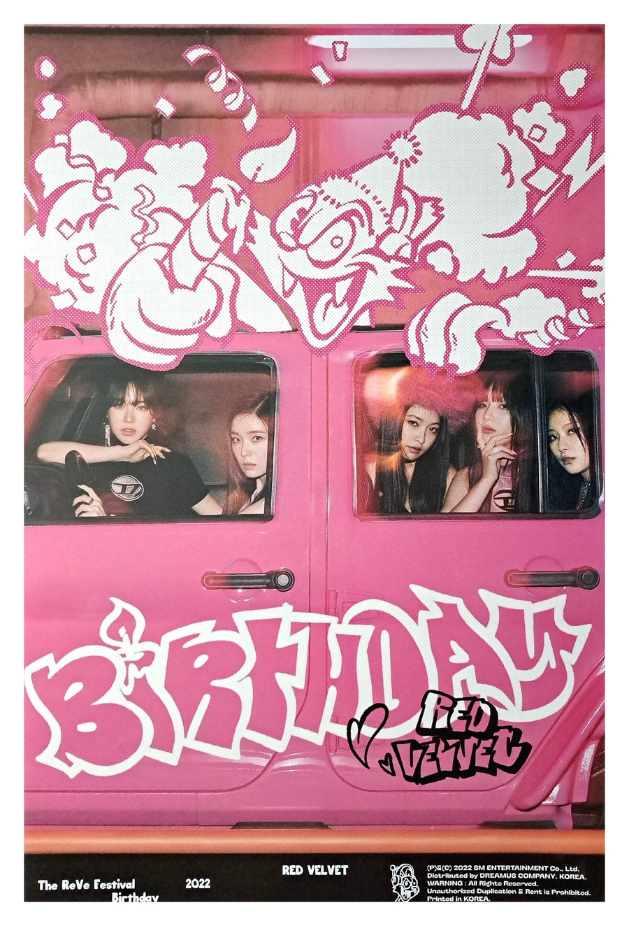 Red Velvet Mini Album - The ReVe Festival 2022 Birthday (Photo Book Ver.) Official Poster - Photo Concept 1