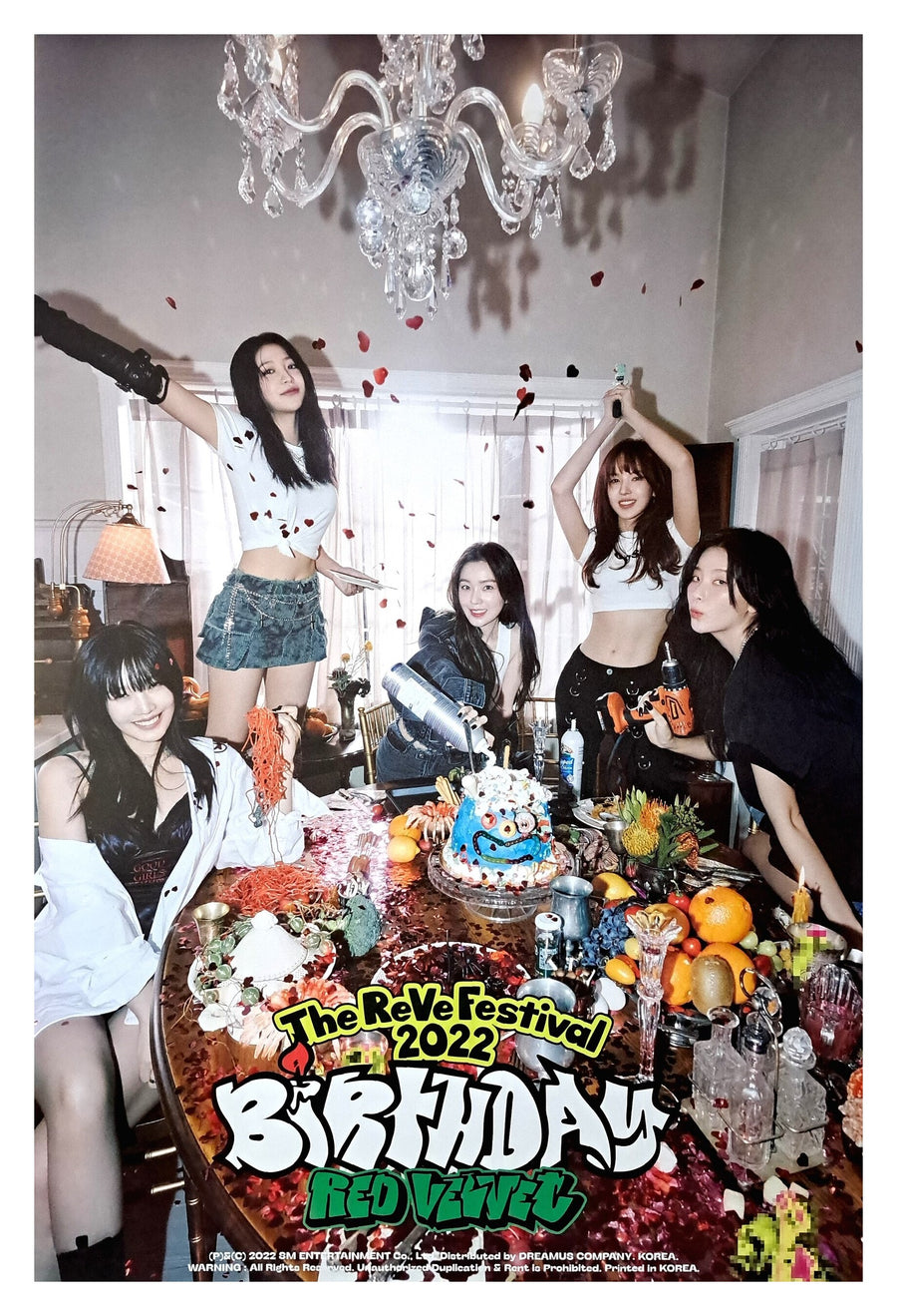 Red Velvet Mini Album - The ReVe Festival 2022 Birthday (Photo Book Ver.) Official Poster - Photo Concept 2