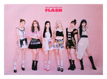 Rocket Punch 2nd Single Album Flash Official Poster - Photo Concept 1