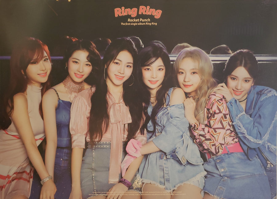 ROCKET PUNCH 1ST SINGLE ALBUM RING RING Official Poster - Photo Concept 1