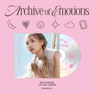 Ryu Sujeong 1st Album - Archive of Emotions (Digipack Ver.)