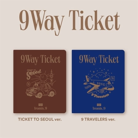 Fromis_9 2nd Single Album - 9 Way Ticket