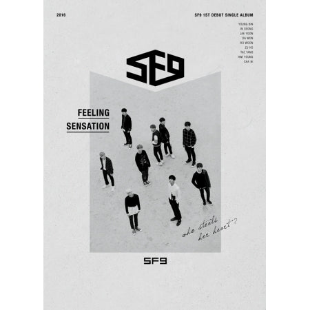 SF9 1st Debut Single Album - Feeling Sensation
