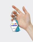 SHINee Official Goods - Leather Tassel Key Chain