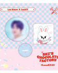 Stray Kids 2nd #LoveSTAY SKZ's Chocolate Factory x SKZOO - Pin Button Set