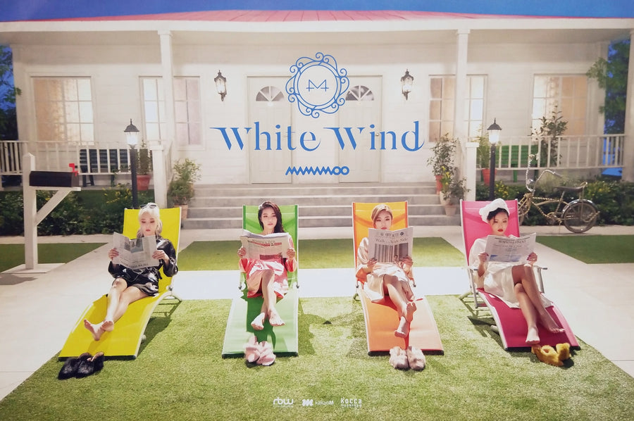 Mamamoo 9th Mini Album White Wind Official Poster - Photo Concept 2