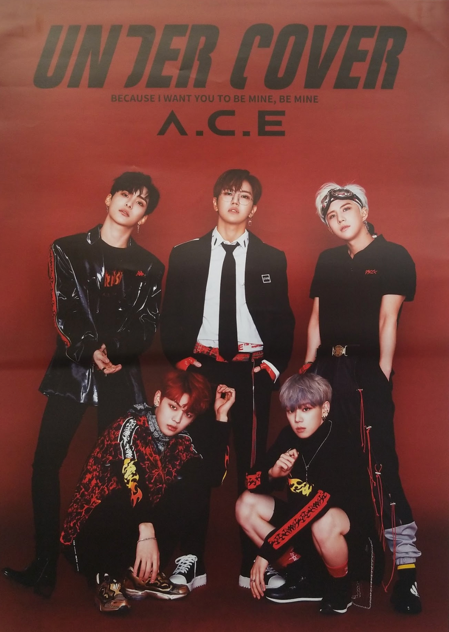 A.C.E 2nd Mini Album Under Cover Official Poster - Photo Concept 1
