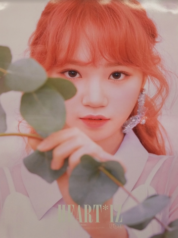 IZ*ONE 2nd Album Heart*IZ Official Poster - Photo Concept Chaewon