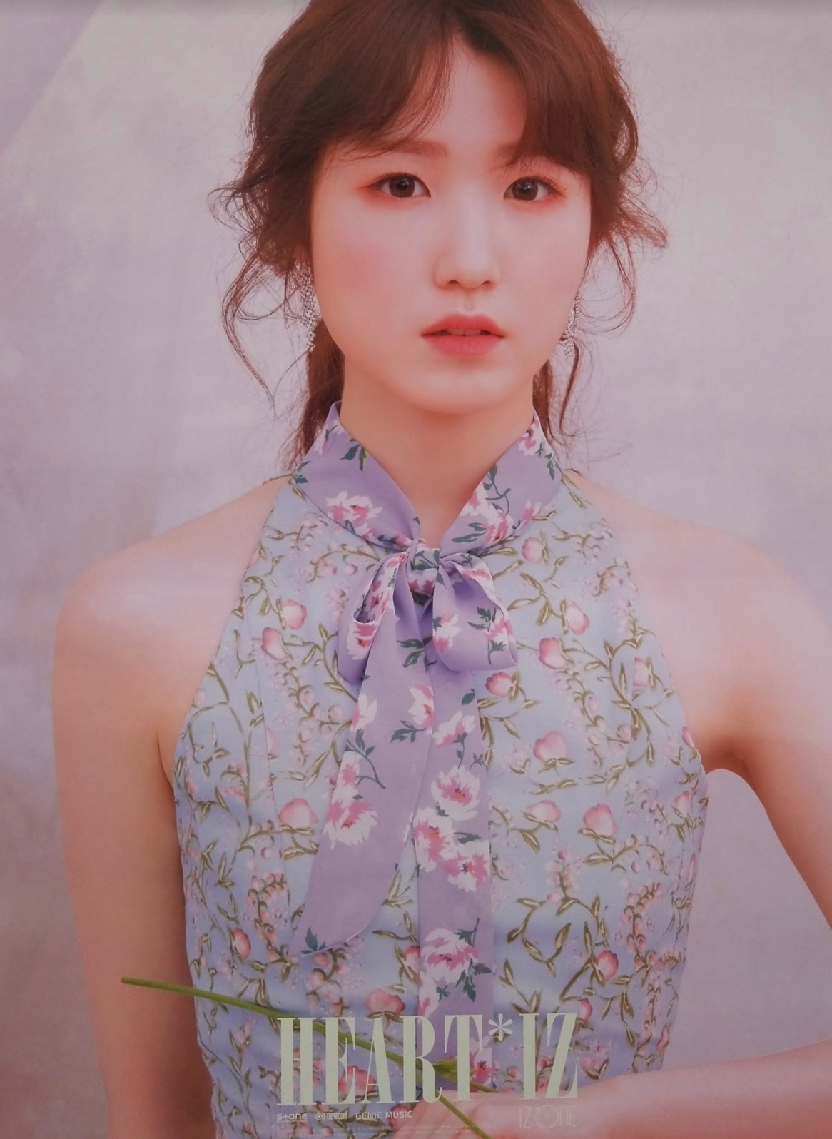 IZ*ONE 2nd Album Heart*IZ Official Poster - Photo Concept Hitomi