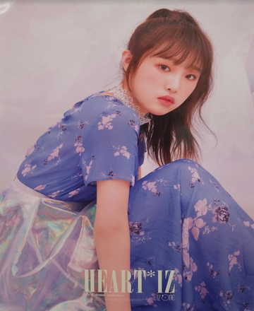 IZ*ONE 2nd Album Heart*IZ Official Poster - Photo Concept Yena
