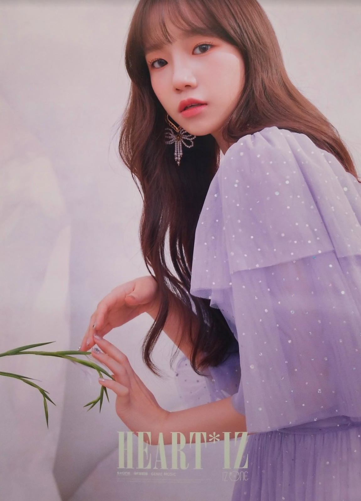 IZ*ONE 2nd Album Heart*IZ Official Poster - Photo Concept Yuri