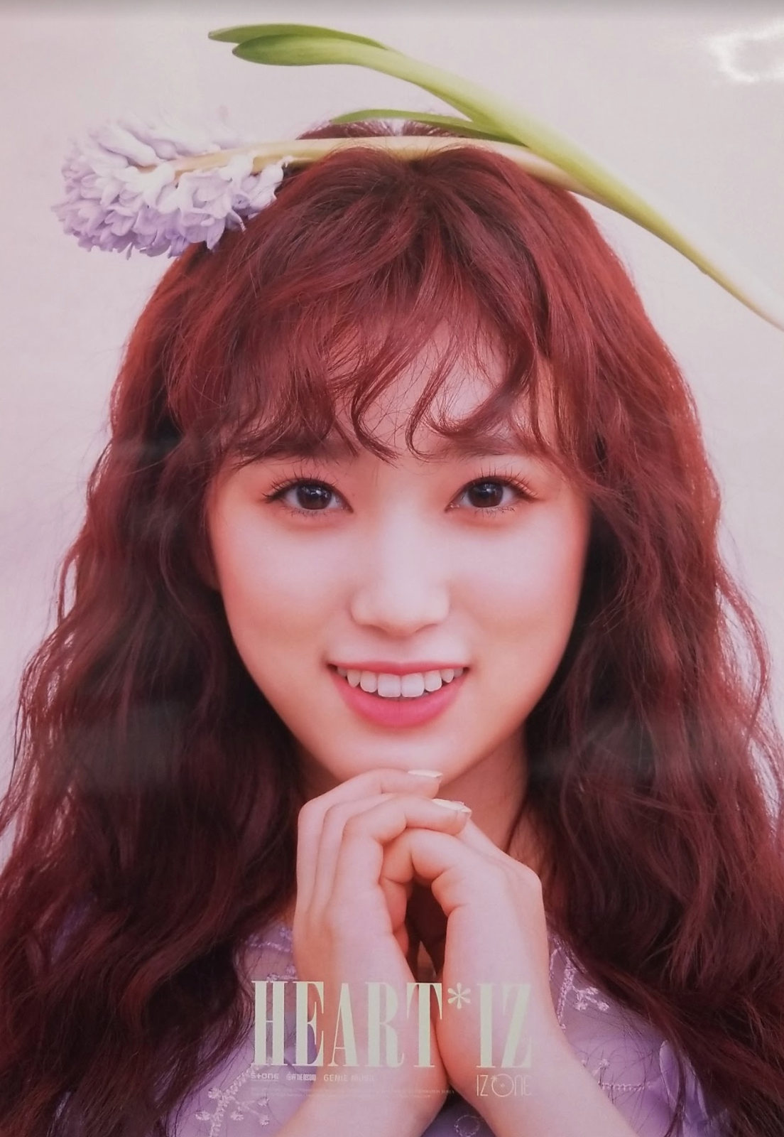 IZ*ONE 2nd Album Heart*IZ Official Poster - Photo Concept Nako