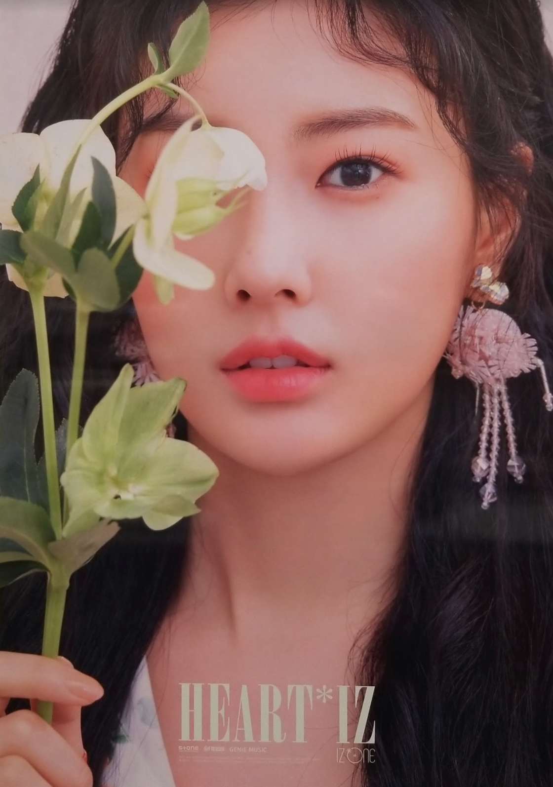 IZ*ONE 2nd Album Heart*IZ Official Poster - Photo Concept Hyewon