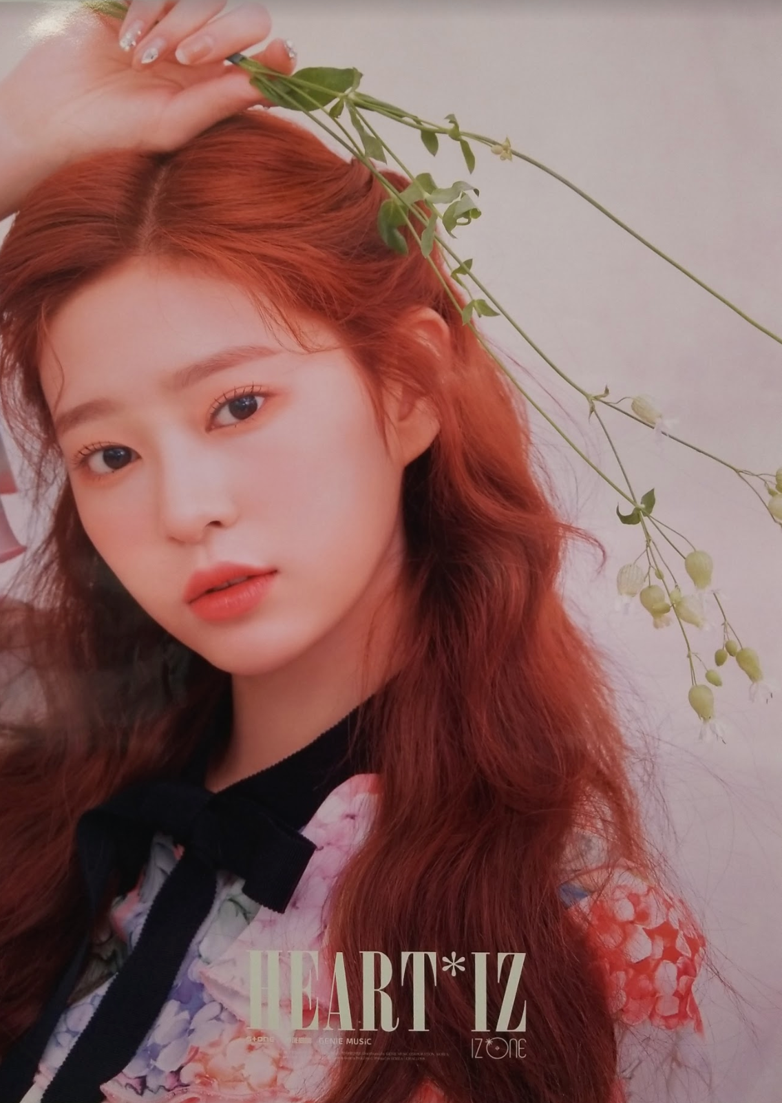 IZ*ONE 2nd Album Heart*IZ Official Poster - Photo Concept Minju