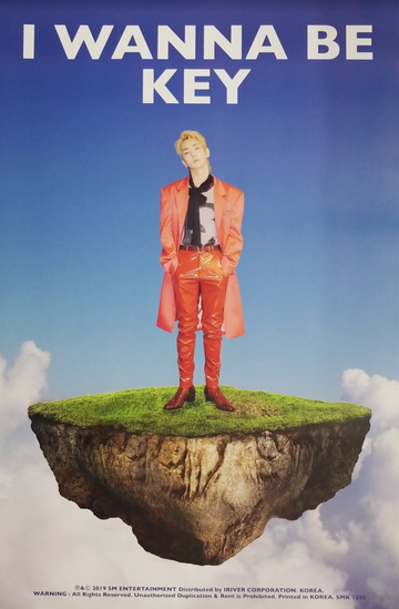 Key 1st Repackage Album I Wanna Be Official Poster - Photo Concept 1