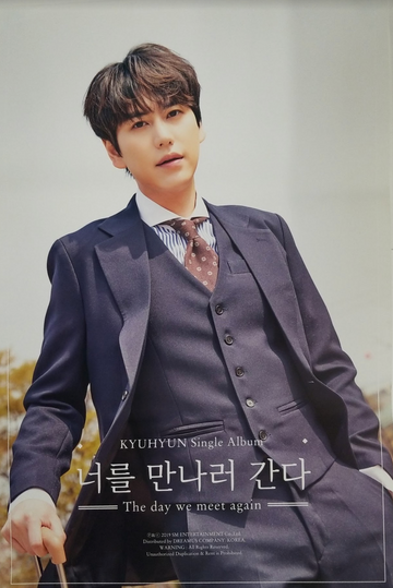 Kyuhyun Single Album The Day We Meet Again Official Poster - Photo Concept 1