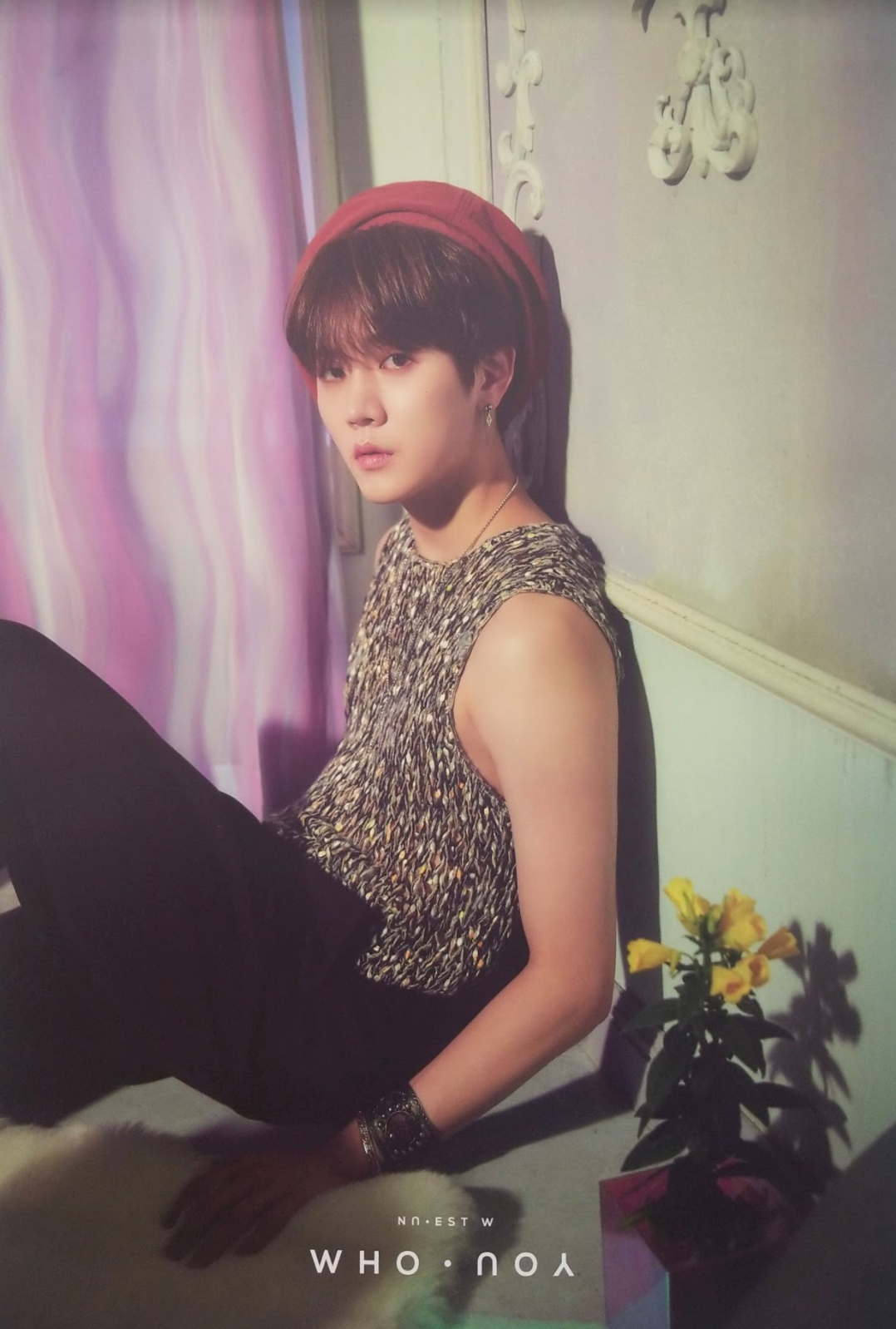 NU'EST W 2nd Mini Album Who You Official Poster - Photo Concept Ren