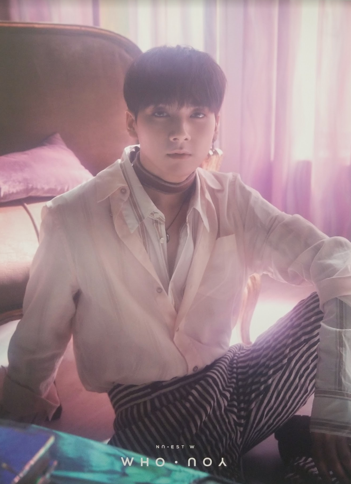 NU'EST W 2nd Mini Album Who You Official Poster - Photo Concept Aron