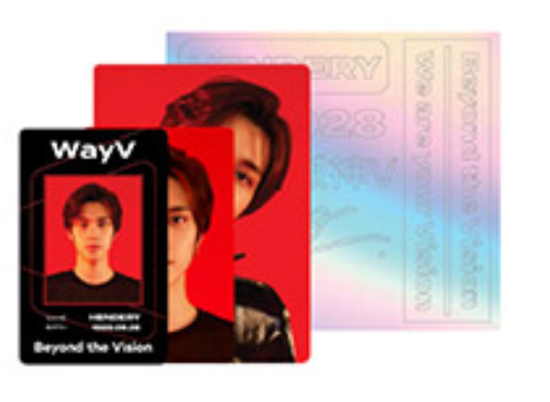 WayV Beyond Live Goods - ID Card + Deco Sticker Set