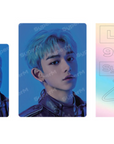 SuperM Beyond LIVE Goods - ID Card + Light Stick Deco Sticker Set