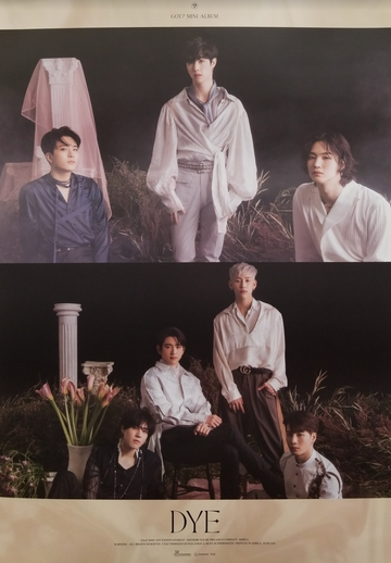 GOT7 Mini Album Dye Official Poster - Photo Concept 4