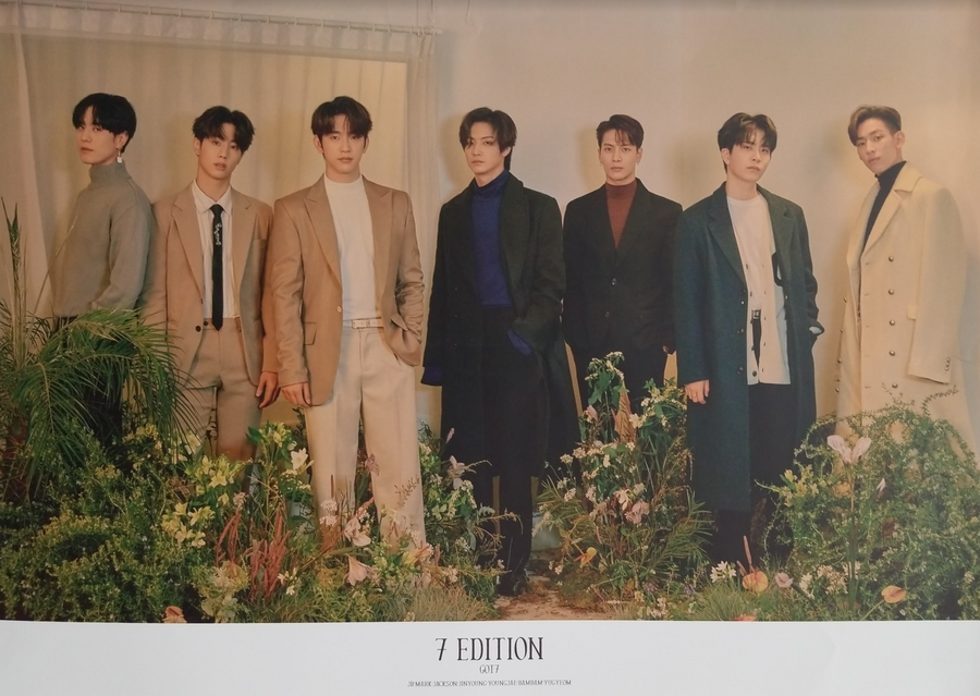 GOT7 7Edition Official Poster - Photo Concept 1