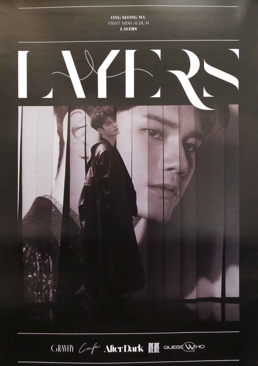 Ong Seongwu 1st Mini Album Layers Official Poster - Photo Concept 2