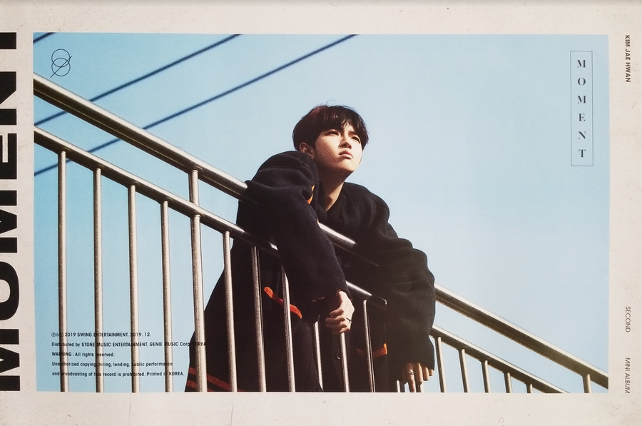 Kim Jae Hwan 2nd Mini Album Moment Official Poster - Photo Concept 1