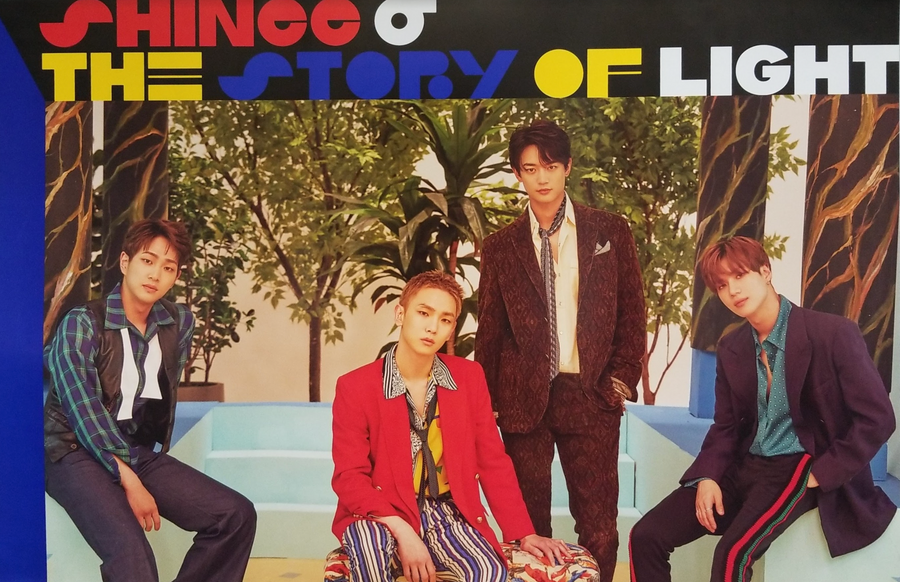 Shinee 6th Album Story of Light Epilogue Official Poster - Photo Concept 1