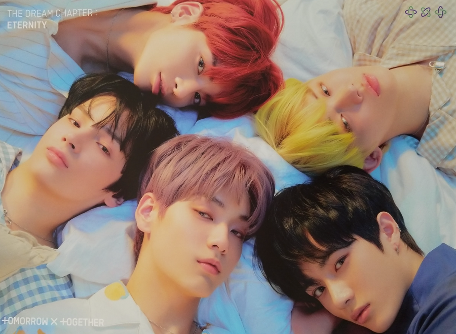 TXT 1st Album The Dream Chapter : Eternity Official Poster - Photo Concept Star Board