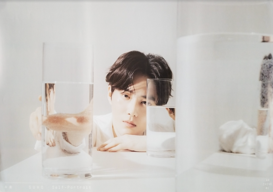 Suho 1st Mini Album Self-Portrait Official Poster - Photo Concept Archive #1