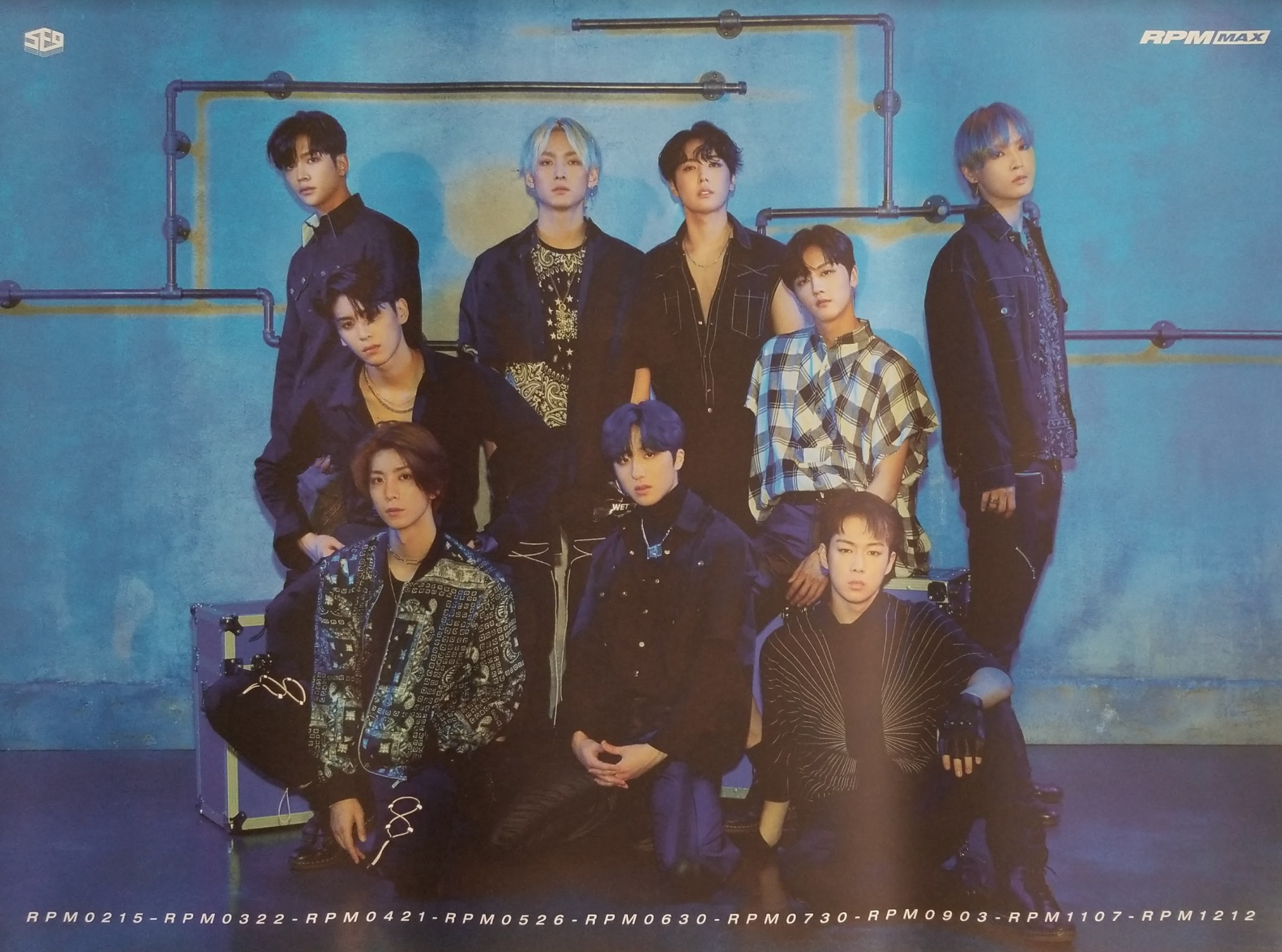 SF9 7th Mini Album RPM Official Poster - Photo Concept Max