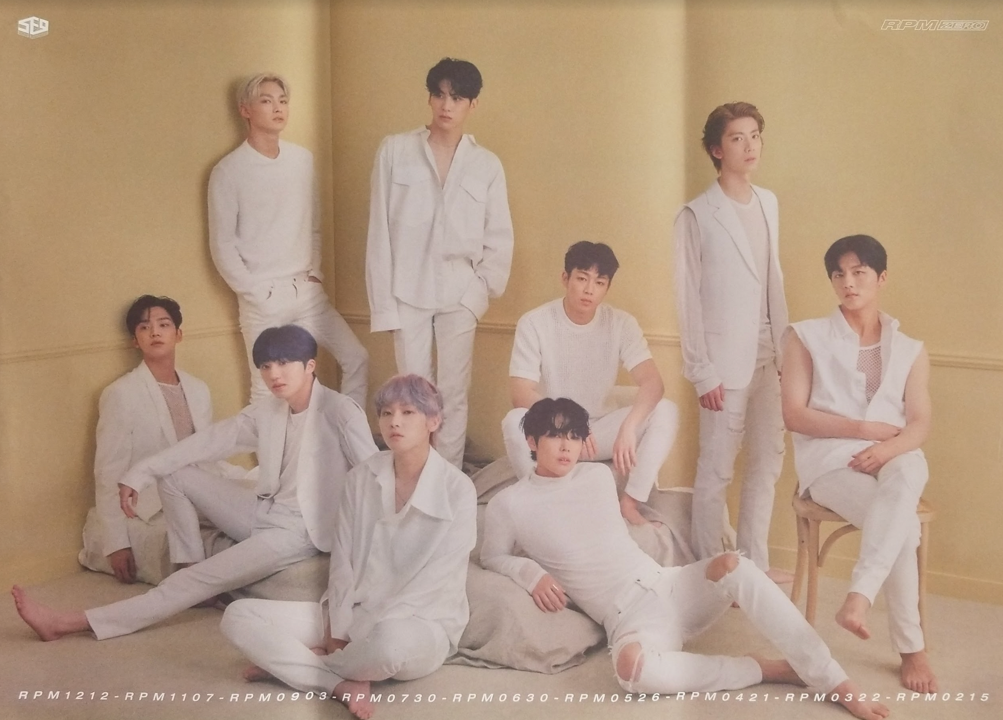 SF9 7th Mini Album RPM Official Poster - Photo Concept Zero