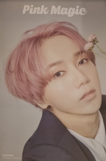 Yesung 3rd Mini Album Pink Magic Official Poster - Photo Concept 3